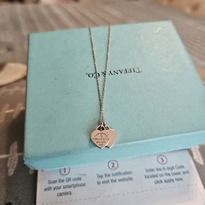 HEART Tag Pendant-Sterling silver